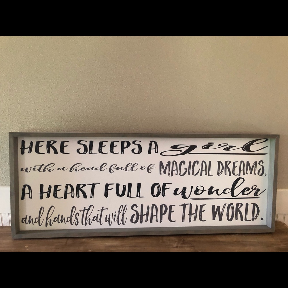 48x12 Farmhouse style sign